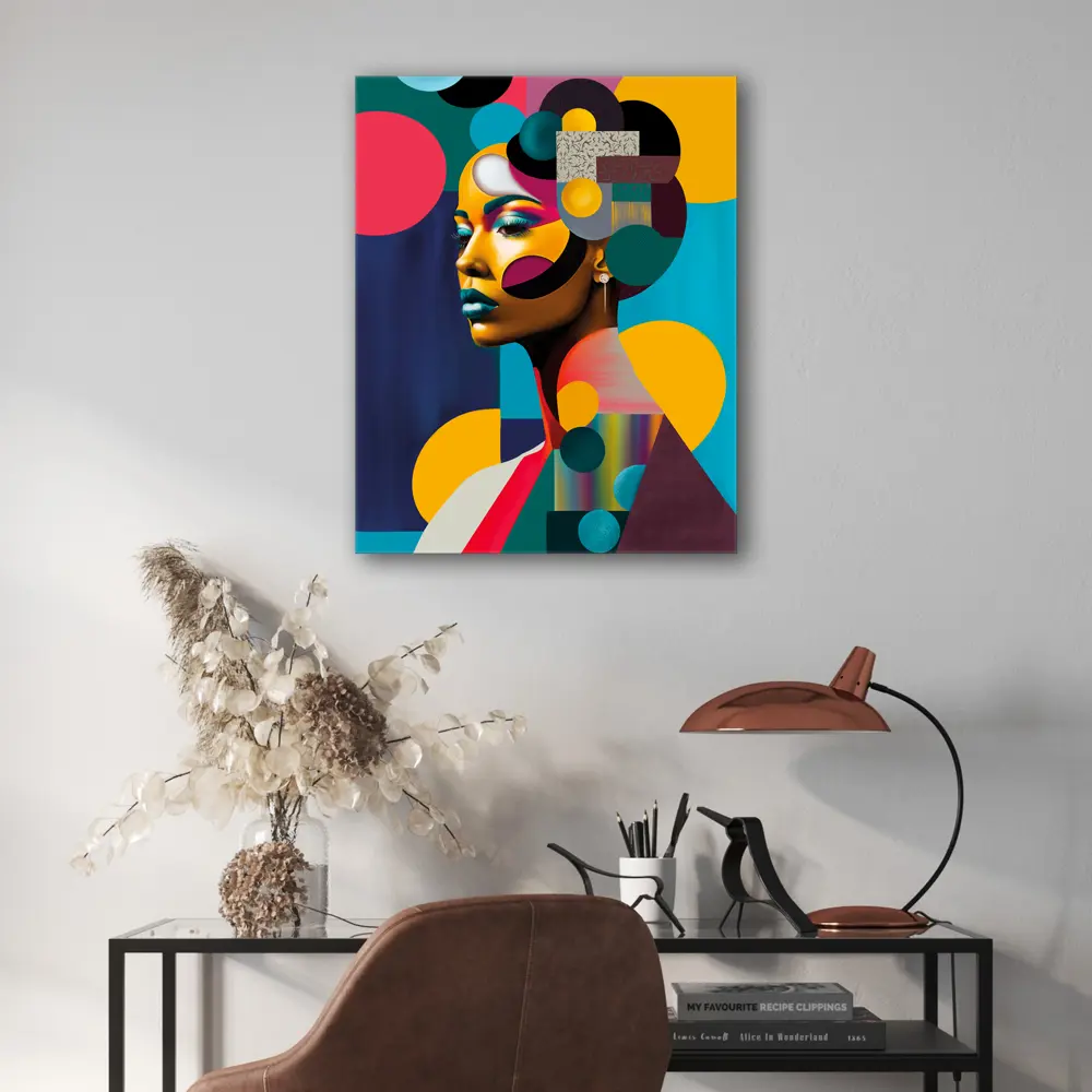 Картина на стекле Postermarket Девушка Поп-Арт 40x50 см STLM-2088975 - Вид №2