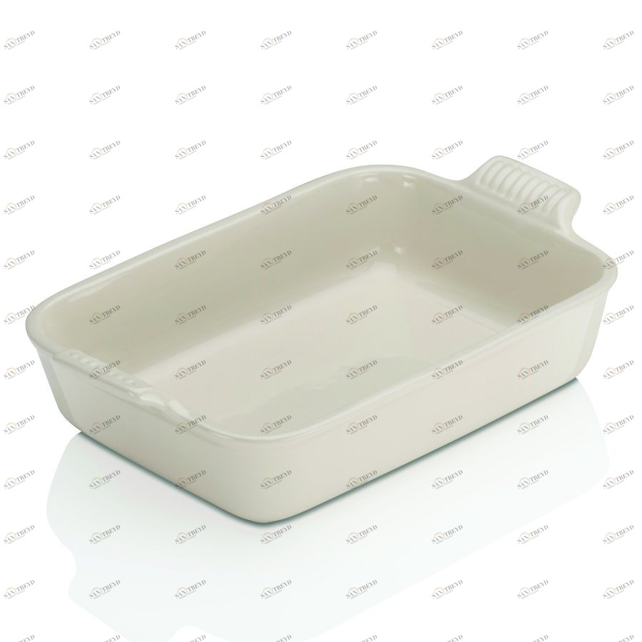 Блюдо для запекания Le Creuset, 26 см, бежевое 91004726810000