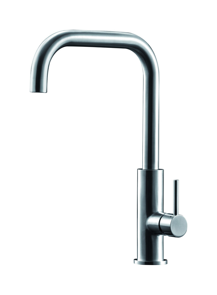 Смеситель для кухни с боковой ручкой, сталь WE ARE IB ac385ss Brushed Nickel Acciaio