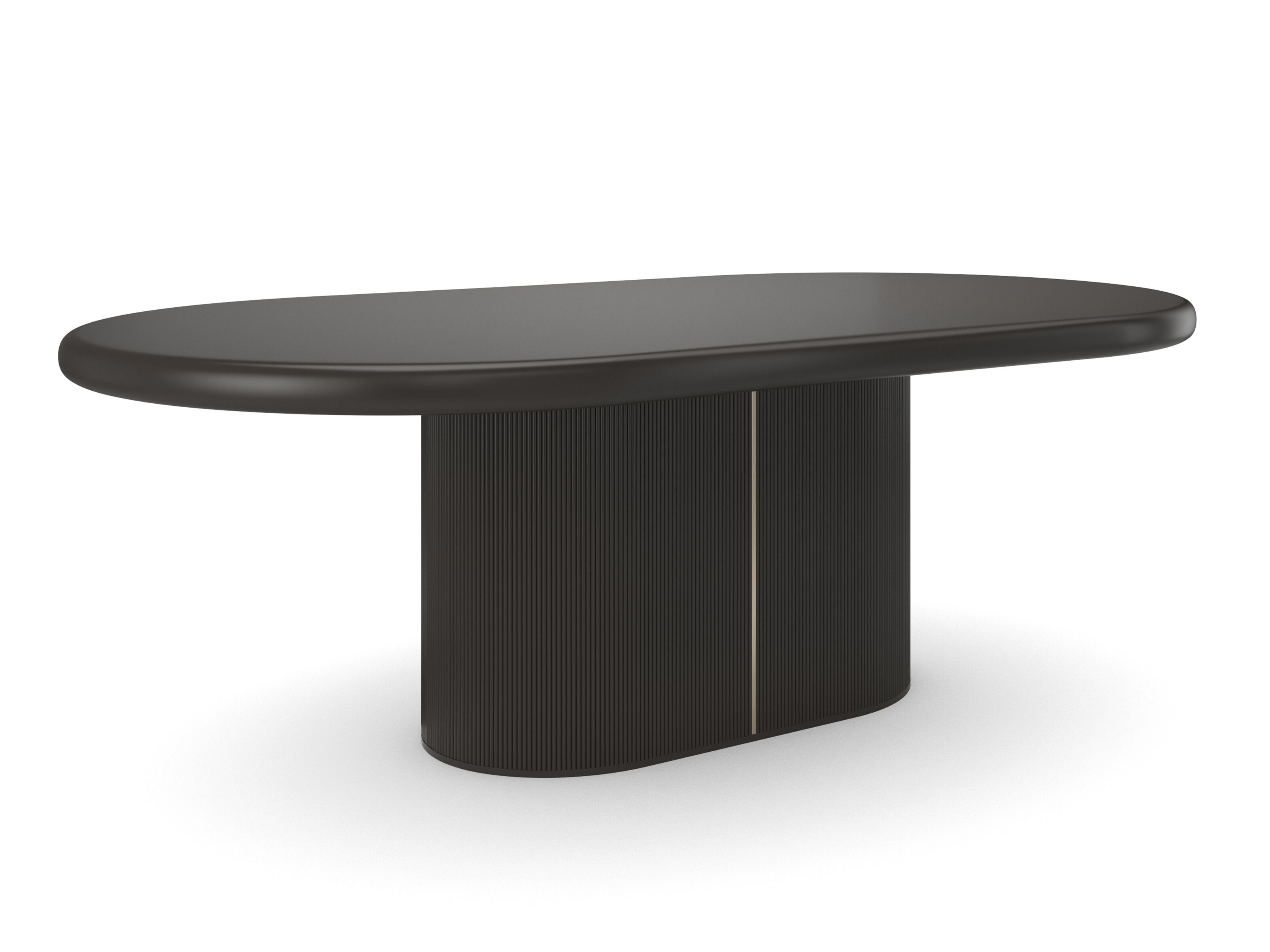 Деревянный выдвижной овальный обеденный стол Caracole Love ARCH-00118715 - Вид №1