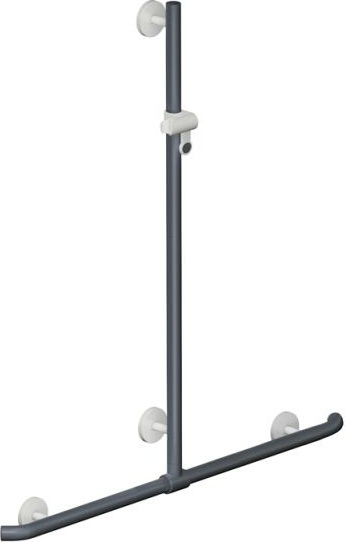 950.35.42091 Поручень для душа с выдвижным держателем для душа HEWI Greifen 