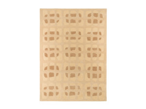 Прямоугольный ковер из бамбукового шелка и шерсти