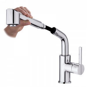 986900 BASIC/PREMIUM Выдвижная душ спрей Eternal Раковина Смеситель Bigger Хром GRB MIXERS