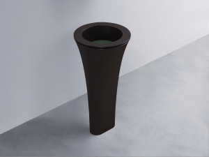 AMLA45-LV+AMPILT-MU+AMCOLT-LV Раковина Amedeo Tondo отдельностоящая cielo Enjoy + Amedeo