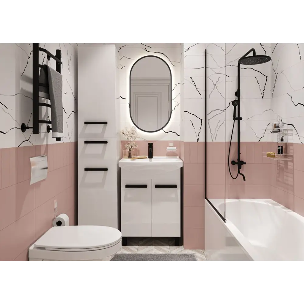 Зеркало Santreyd Image с LED-подсветкой и полкой для ванной 82504946 STLM-0028840 - Вид №10