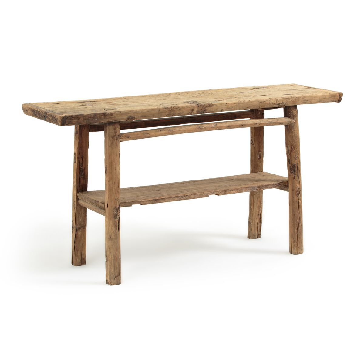 Прямоугольная консоль из вяза с полками AMPM ARCH-00137149 - Вид №8