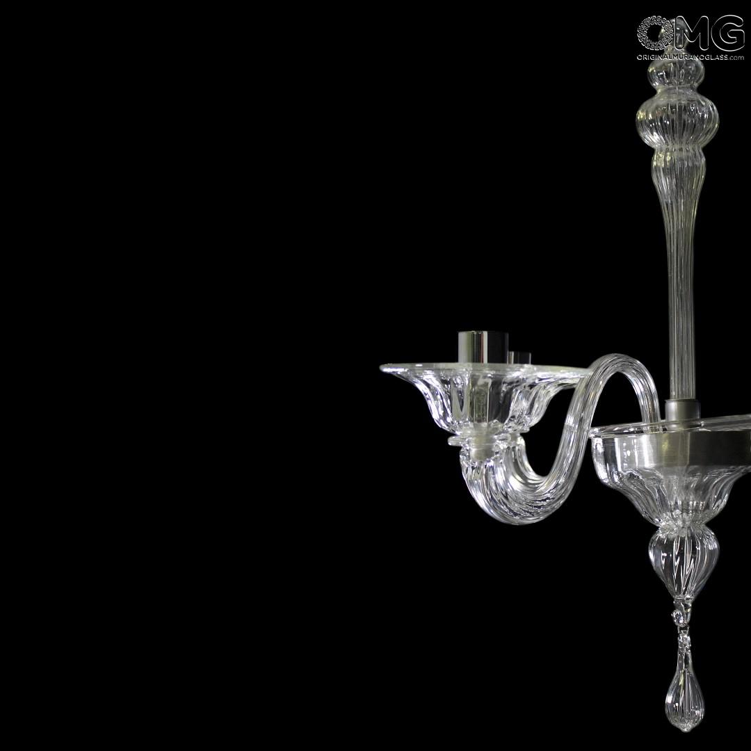 1157 ORIGINALMURANOGLASS Настенный Светильник Бра Торчелло на две лампочки - Либерти Liberty - муранское стекло 25 см  - Вид №1