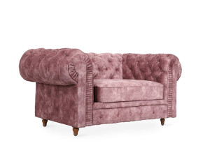 Тканевое кресло с подлокотниками