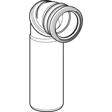 388.402.00.1 Соединительное колено Geberit 90° Geberit  - Вид №1