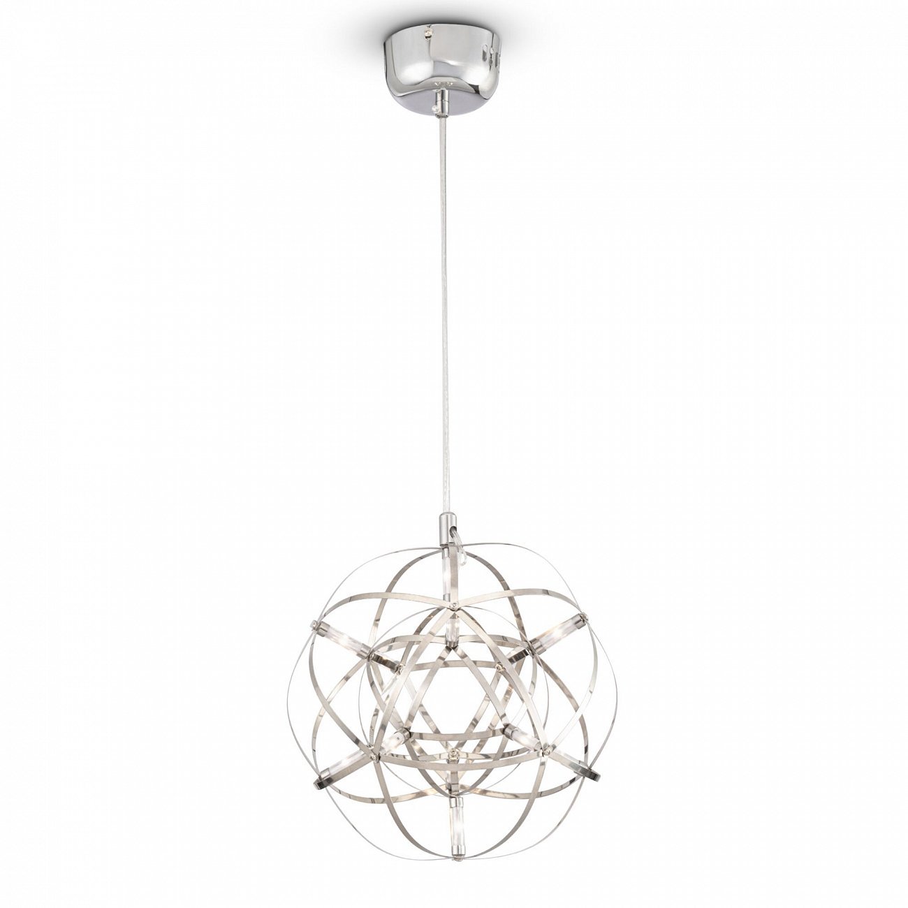 Светильник подвесной светодиодный хром Amber FR5099PL-L6CH FREYA MODERN 00-3957103 Хром - Вид №4