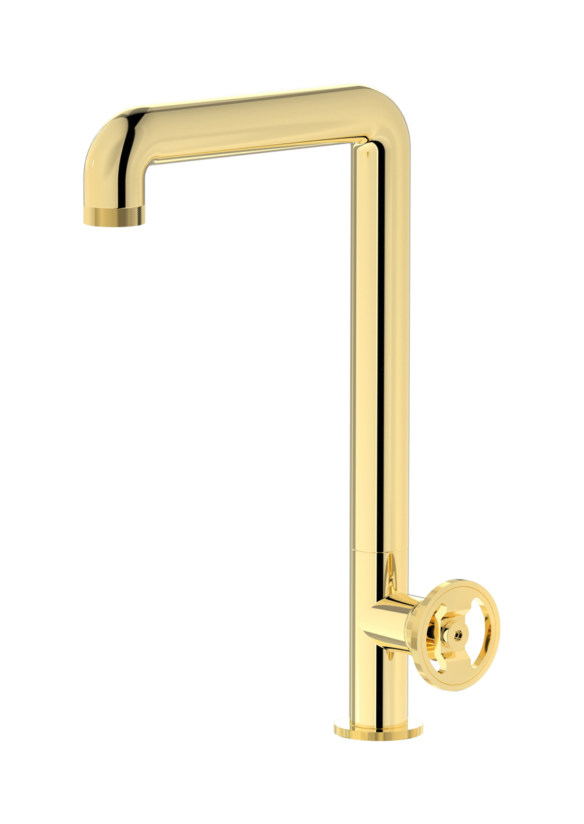 Смеситель для кухни на 1 отверстие WE ARE IB b1370ii Pale Gold Kitchen