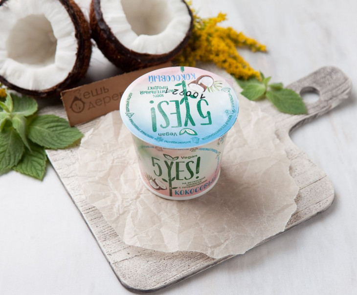 7139 Йогурт кокосовый веганский Вкусляндия 
