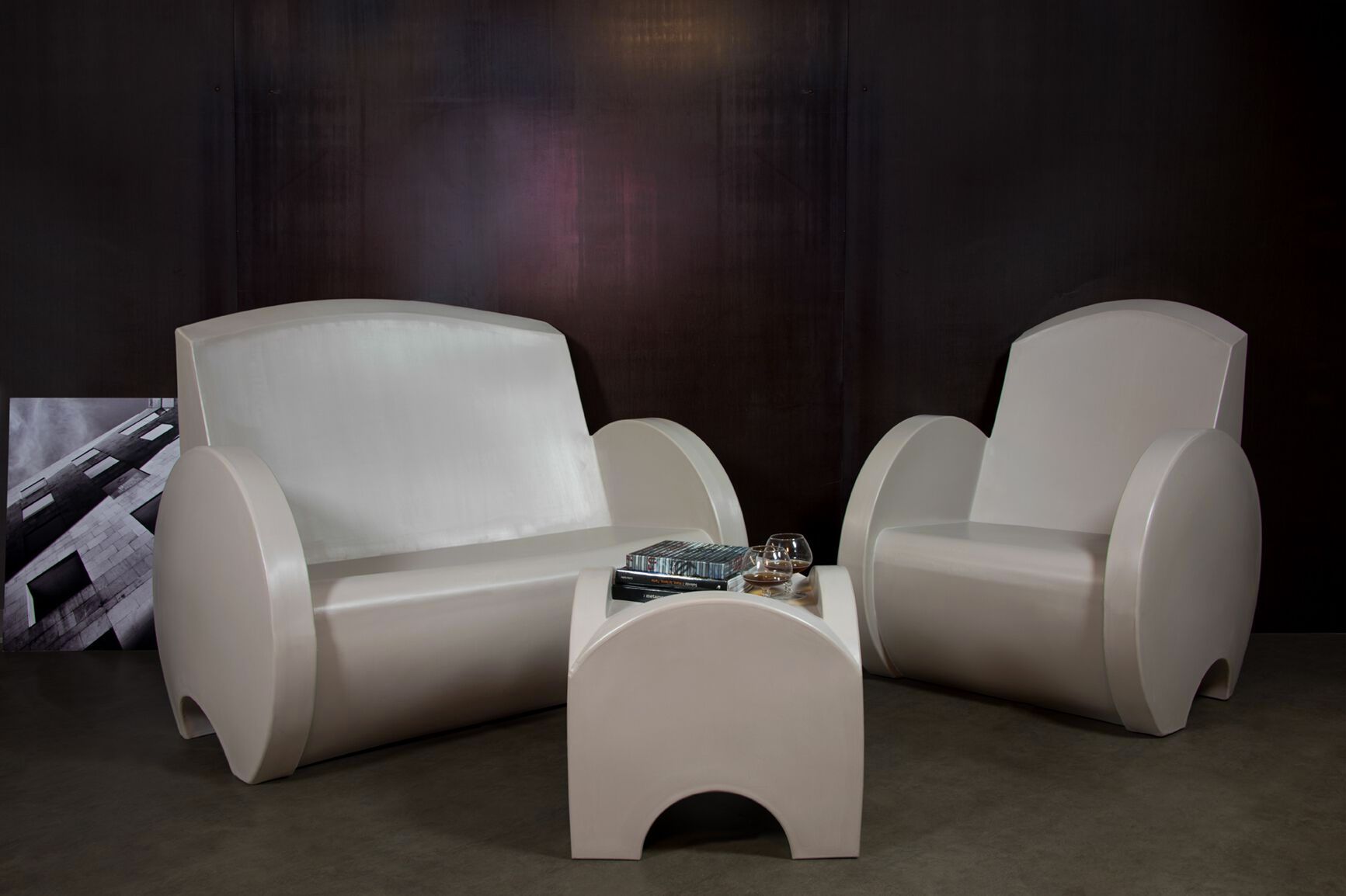 Lounge садовый набор из полиэтилена Kloris SUNSET ARCH-00142032 - Вид №1