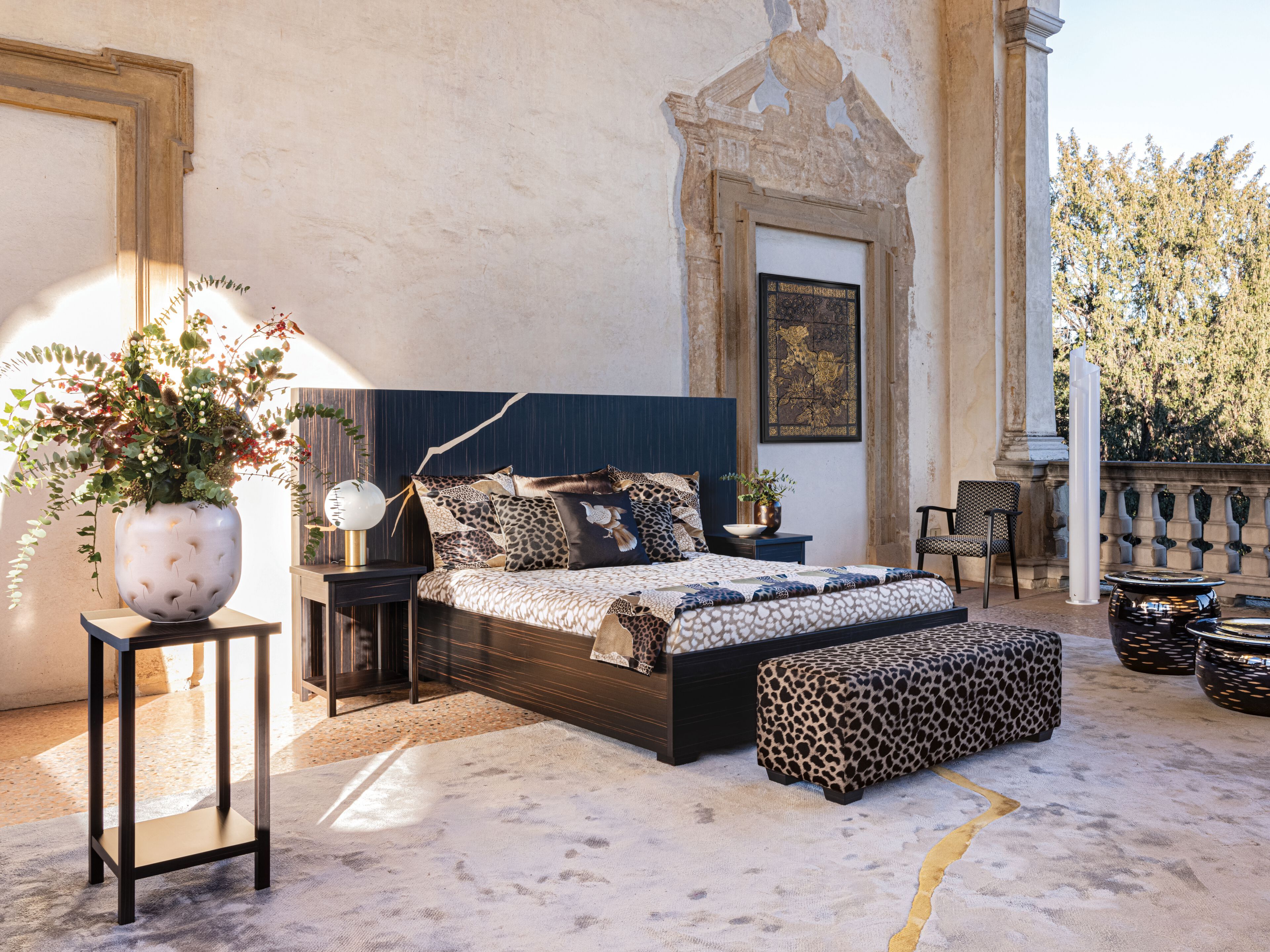 Шерстяной жаккардовый плед K-3 Tora ARCH-00119102 - Вид №4