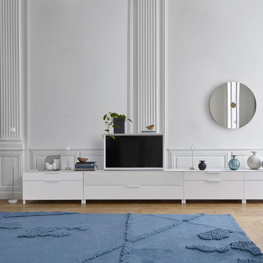 Ligne Roset Настольная лампа с мраморным основанием и стеклянным плафоном Calot 10073020-10073021 - Вид №2