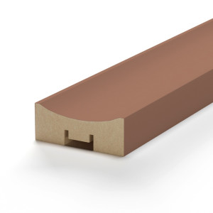 Интерьерная Рейка МДФ STELLA Планкен Рекесс De Luxe Mauve 19*50*2700 (уп.4 шт.) STSR-850