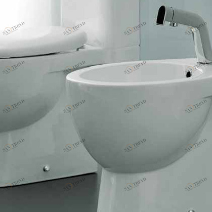 40003 Биде напольное Contract Cento Althea Ceramica