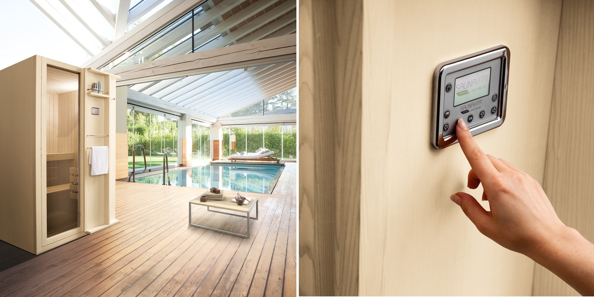 Домашняя сауна 120x92 Talia Gruppo Geromin SSATL1G1DB - Вид №1