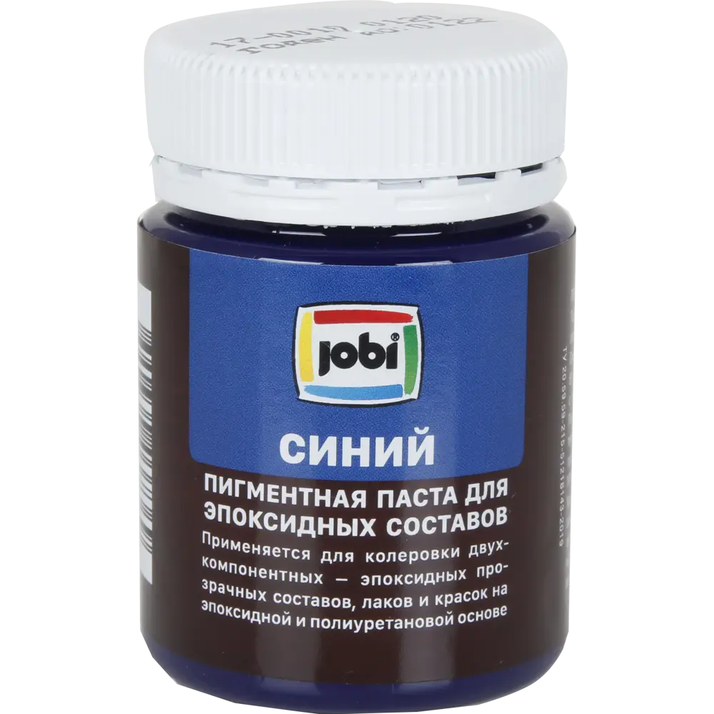 Пигментная паста Jobi для эпоксидных составов 40 мл цвет синий STLM-2194773