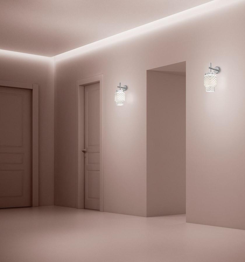 Sylcom Настенный светильник из стекла Casa blanca 0266/0267 - Вид №1