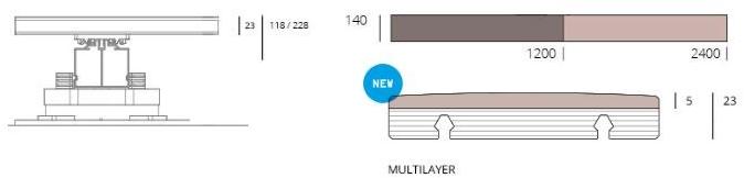 Listone Giordano Профнастил во фрассино Decking sun-id-1505785 - Вид №5