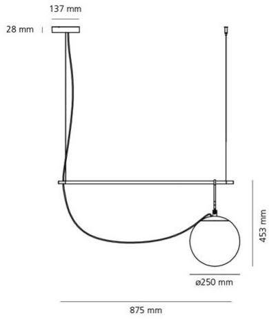 Artemide Светодиодный подвесной светильник прямого света Nh sun-id-1371435 - Вид №2