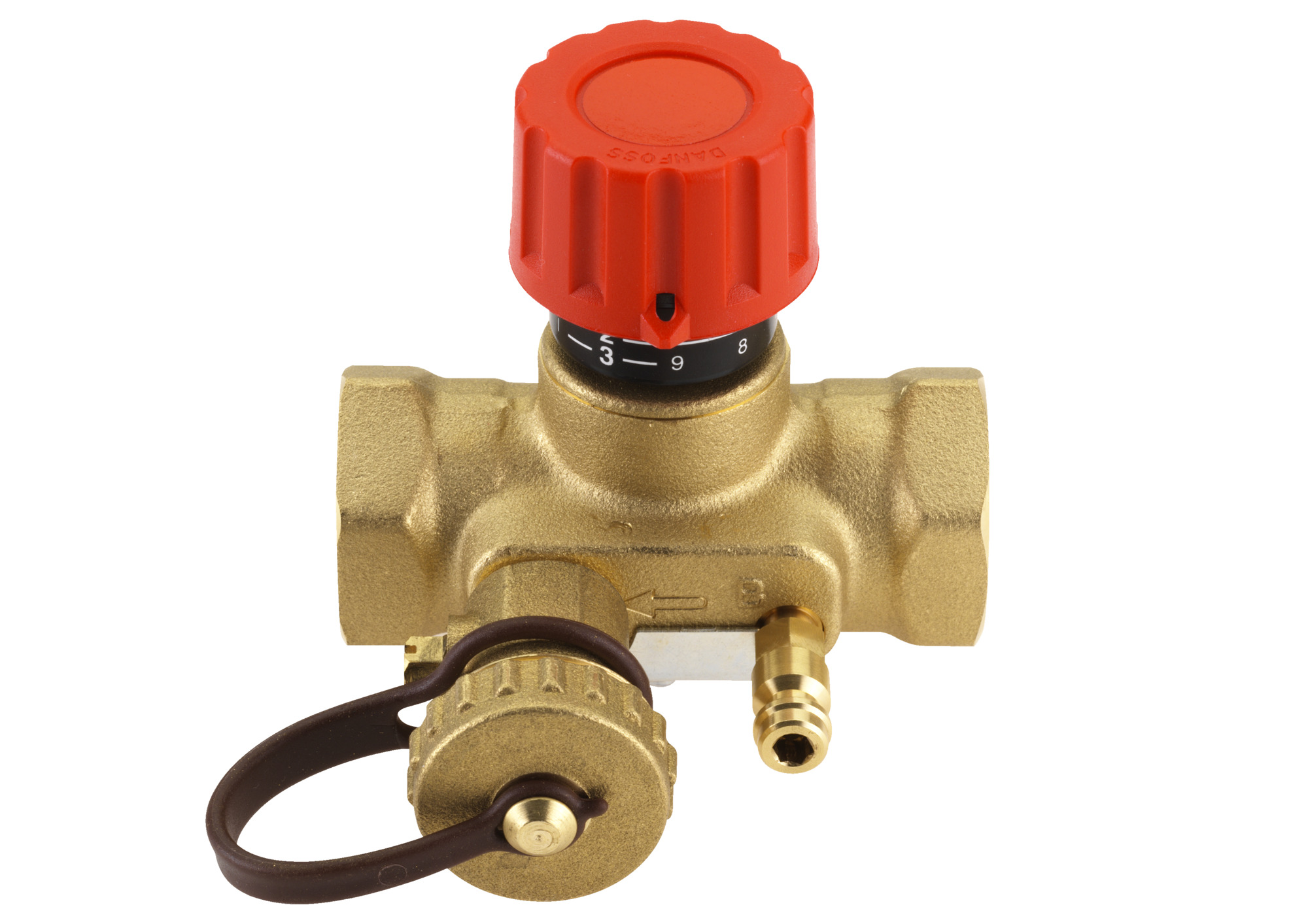 Danfoss Ручной балансировочный клапан MNT с внутренней резьбой MNT Клапан балансировочный DN 25 003Z2333  - Вид №12