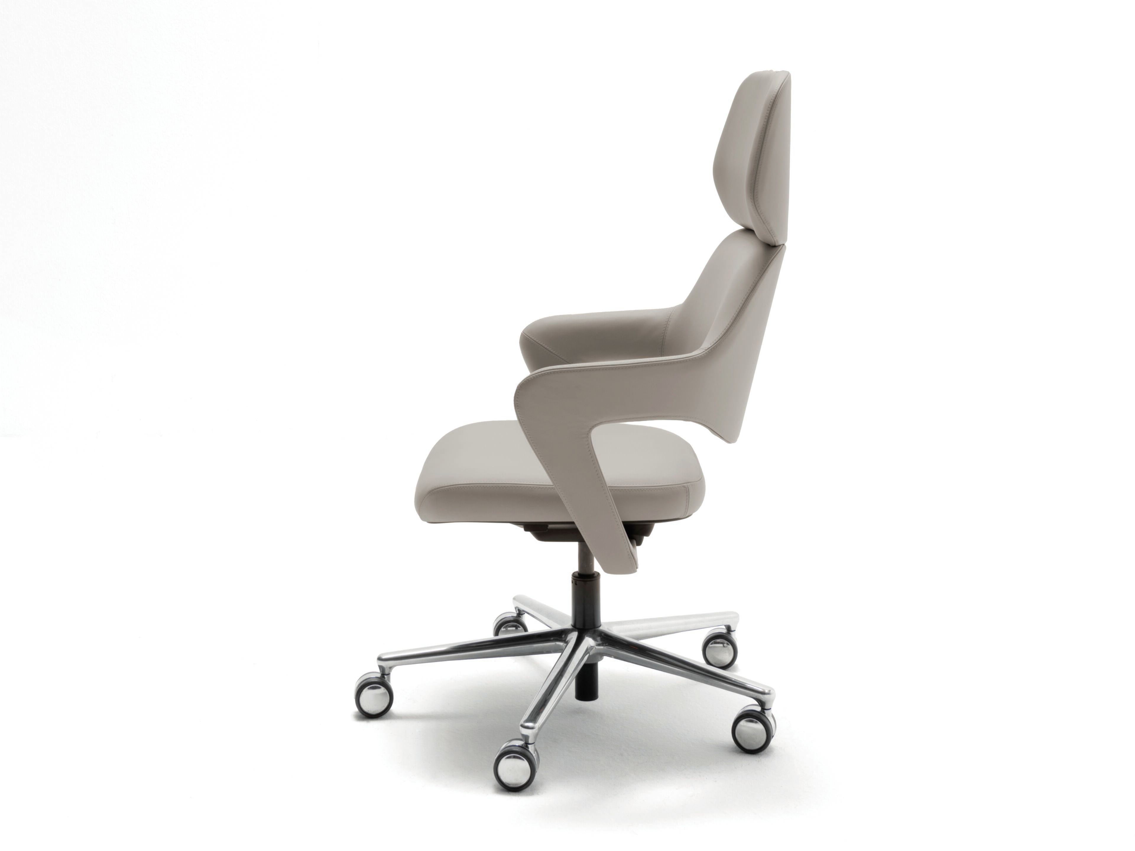 5 спиц кожаный мягкий офисный стул с колесами ESTEL GROUP Ergofit ARCH-00138477