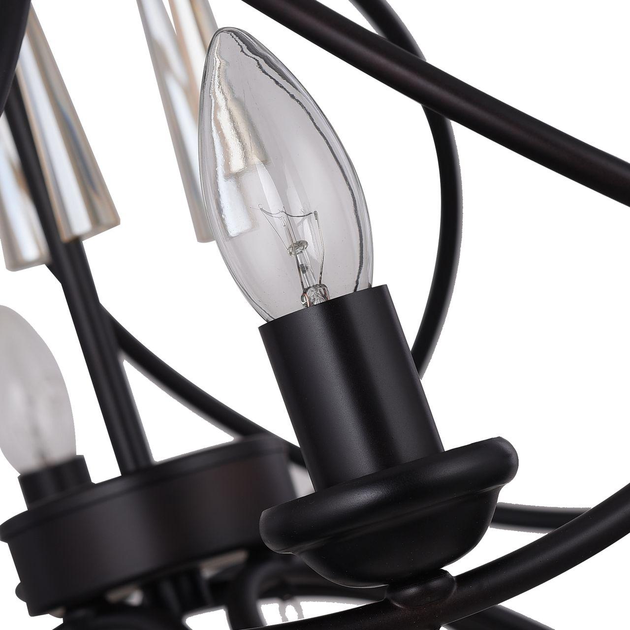 Подвесная люстра ST Luce Anevita SL335.303.09 ST LUCE ДИЗАЙНЕРСКИЕ, ANEVITA 279763 Коричневый  - Вид №1