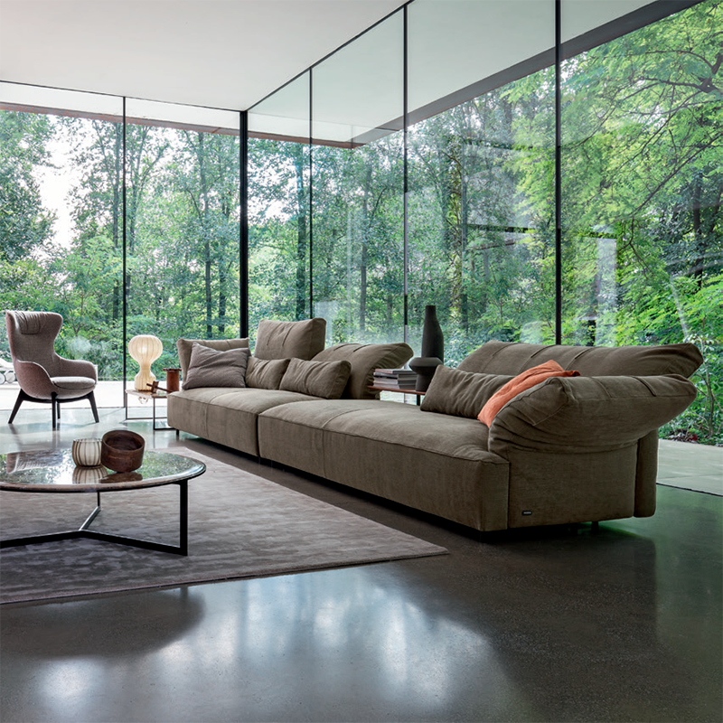 Диван BRERA NICOLINE SALOTTI 3232 + 1201  - Вид №1