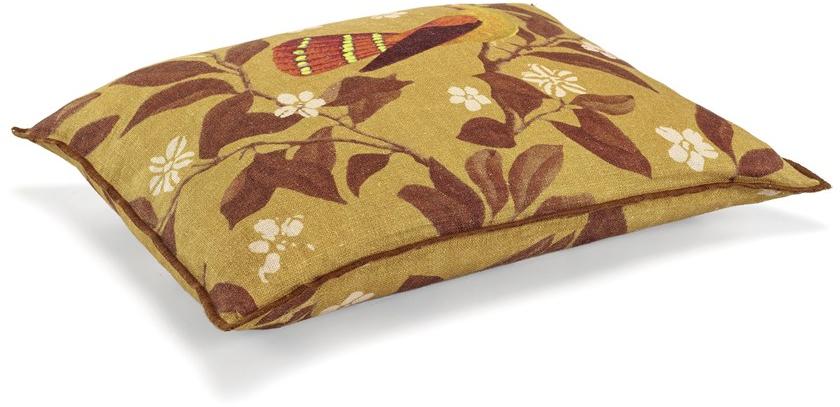 Élitis Прямоугольная подушка из льна с цветочными мотивами sun-id-1344647 - Вид №1
