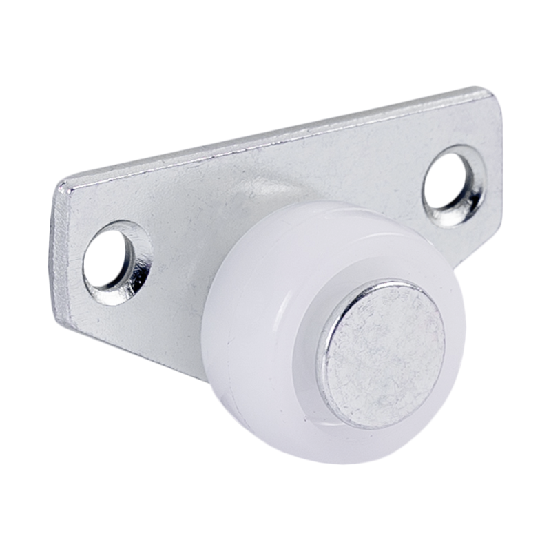 Мебельное колесо , на платформе, без тормоза, D25, белый LJPS0208 Public Steel Россия  - Вид №2