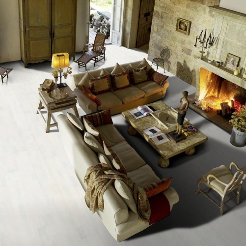 Паркетная доска Kahrs Ясень Алебастр 2600200530 - Вид №2