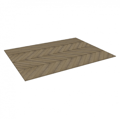 Паркет Ёлка Da Vinci Французская Сафари Дуб Любая на выбор (Гладкая) 570х100 мм 2600700065 - Вид №1