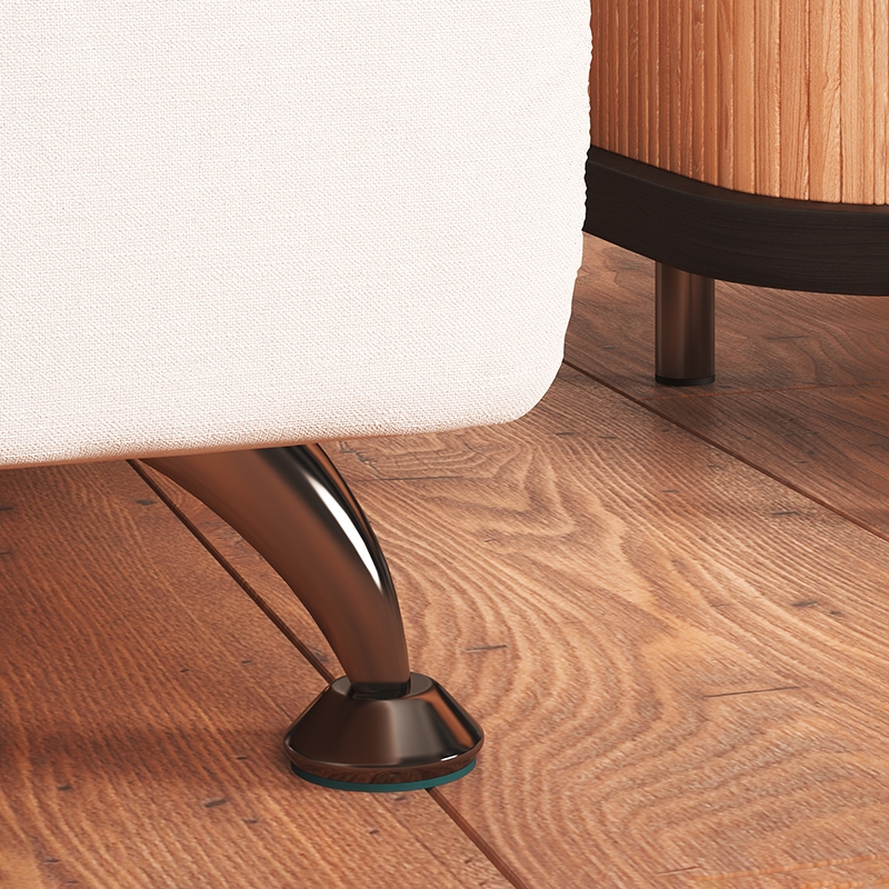 Ножка для дивана , 120x50x1 мм, хром LJPS0253 Public Steel Россия  - Вид №3