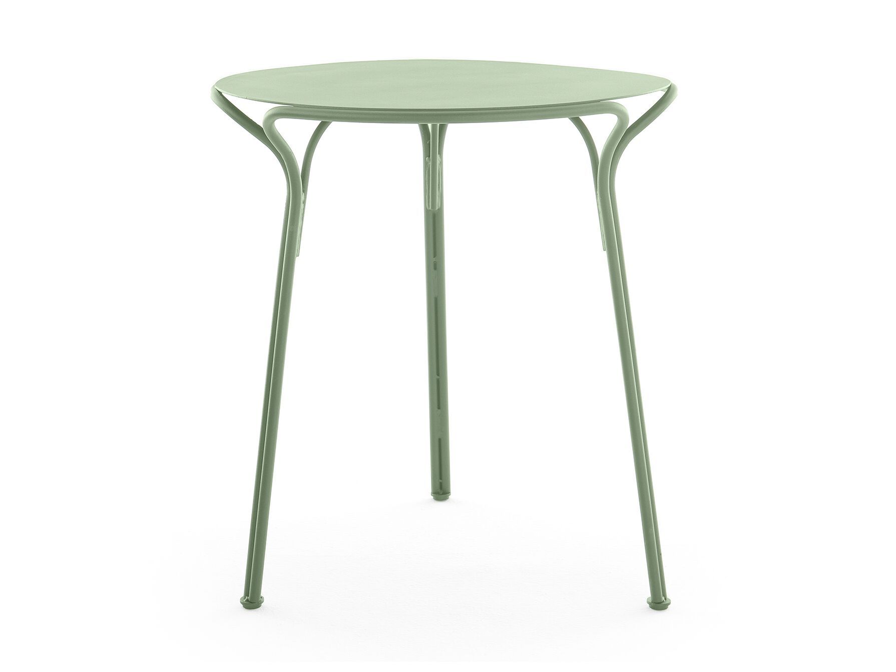 Круглый садовый стол из оцинкованной стали Kartell Hiray ARCH-00095066 - Вид №7
