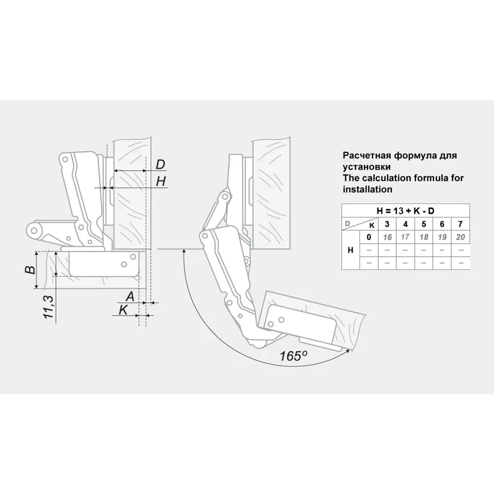 Santreyd Петля мебельная накладная с доводчиком Clip-On 18652891 STLM-0011888 - Вид №1