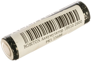 15949022 Аккумулятор 18650-2600 PK1 13488 Robiton