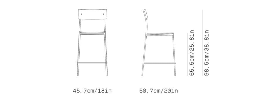 Деревянный штабелируемый стул Omelette Editions ALEX BISTRO ARCH-00039418 - Вид №4