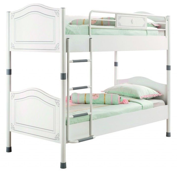 Детская двухъярусная кровать белая 90х200 см Selena CILEK SELENA 00-3832158 Белый Santreyd - Вид №4
