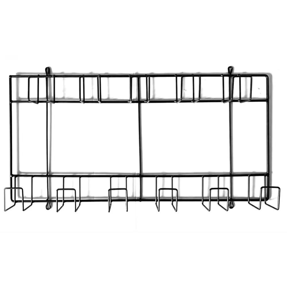 Вешалка для садового инструмента двойная 67x37.5x7 см сталь черный Santreyd STLM-2111644