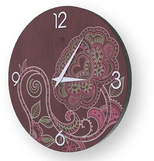 LIGNIS® Настенные часы из дерева с лепниной Dolcevita marrakech 10.051 / 10.129 - Вид №1