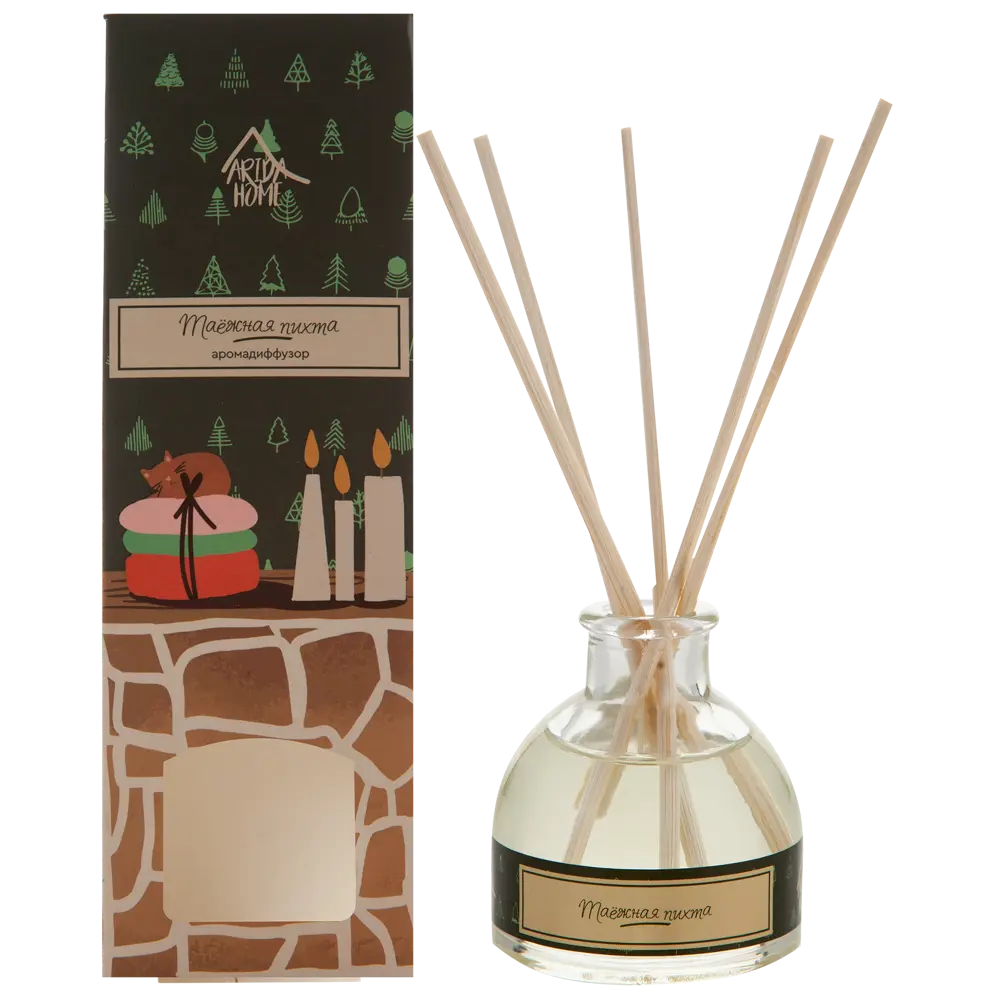 Ароматический диффузор Arida Home Таежная пихта, 50 мл STLM-2134110