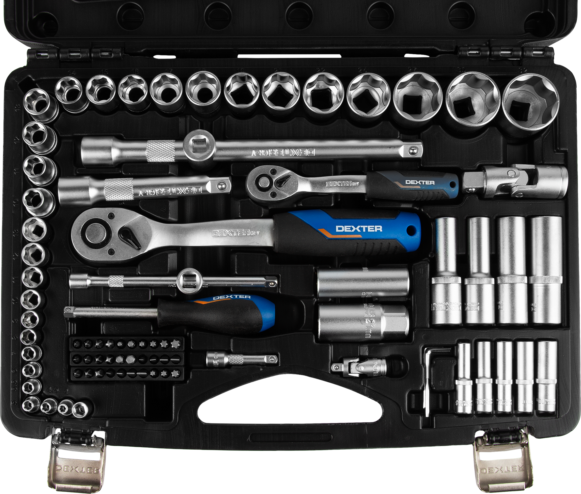 Набор инструментов Dexter 85 предметов для профессионального ремонта 82612584 STLM-0031658 - Вид №3