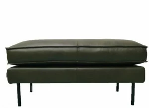 Pols Potten Прямоугольный пуф с подкладкой из кожи с огнестойкой набивкой Ppn 545-020-067