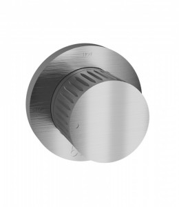 70525 Переключатель на 2 направления (1 вход - 2 выхода) из матовой нержавеющей стали 316. Bongio Time2020