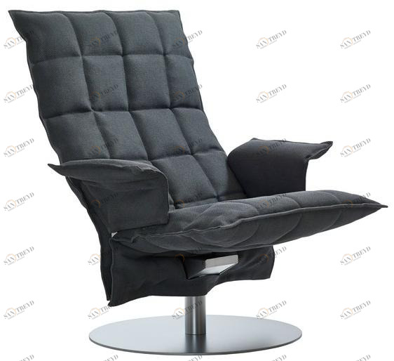 Woodnotes Вращающееся кресло из ткани K chair sun-id-1356321