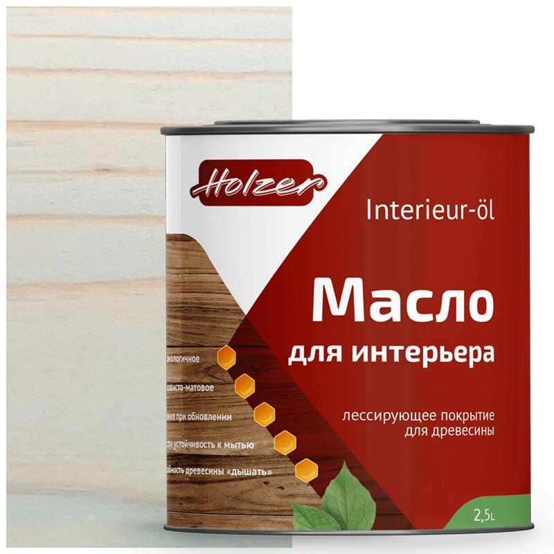 90407720 Масло для интерьера Mint25Morskayapena цвет морской шторм 2.5 л STLM-0218170 HOLZER