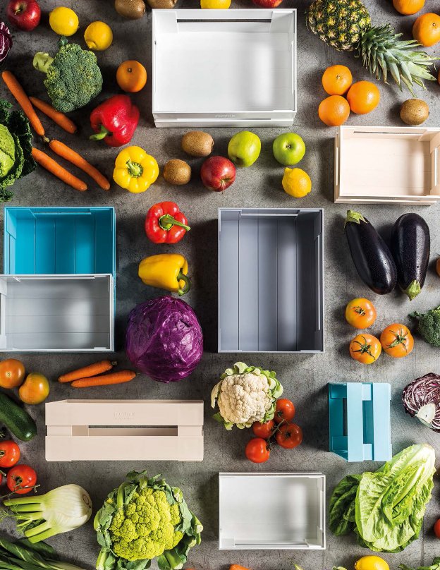 Ящик для хранения пластиковый 22 см бежевый Tidy&Store GUZZINI  00-3871102 Бежевый  - Вид №4