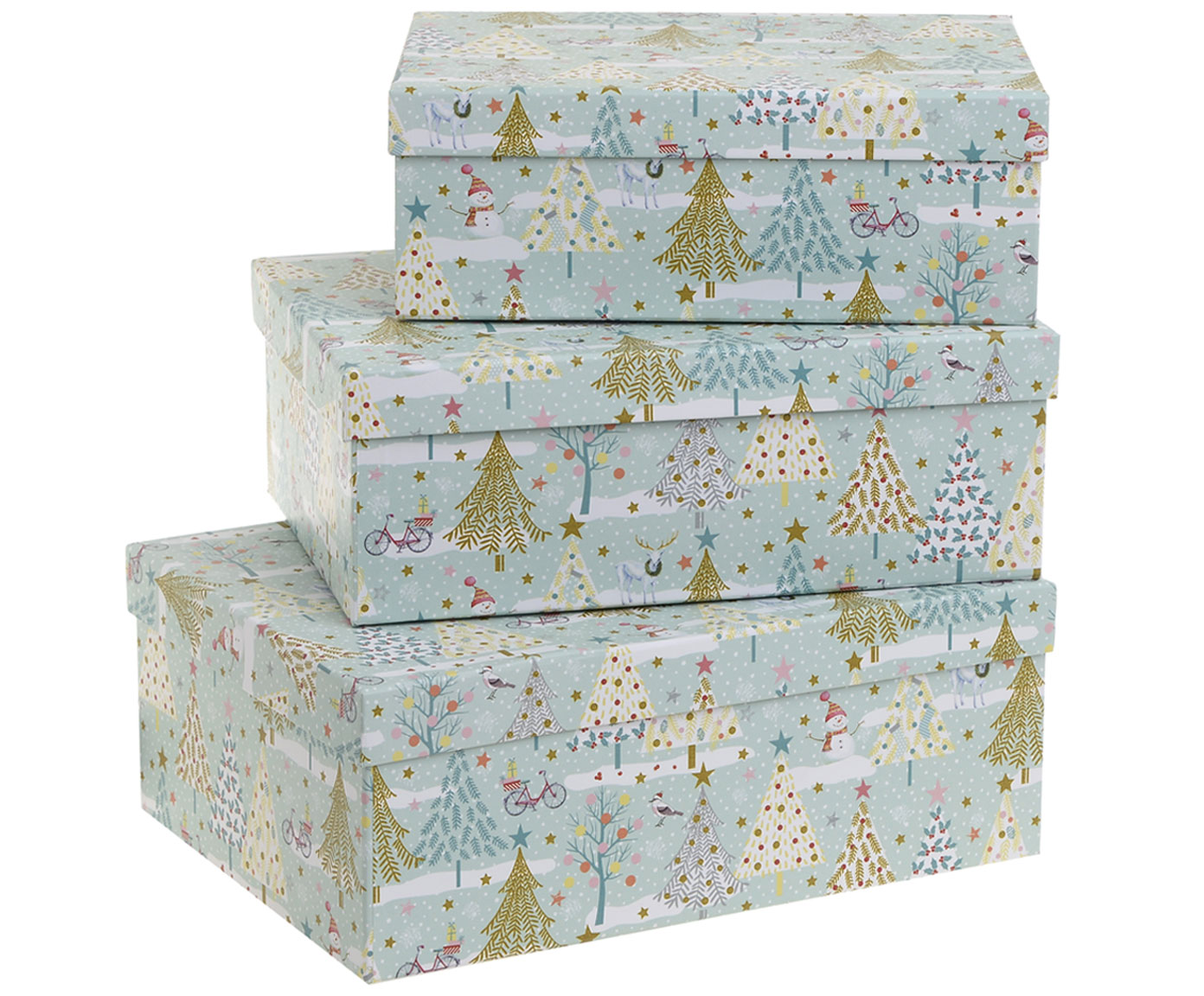 2870144.0104 коробка НГ, набор 3шт TO4ROOMS  - Вид №1